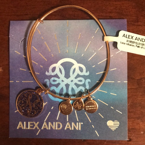 New Alex and Ani charm bracelet… Path of life.Cute - Picture 2 of 3